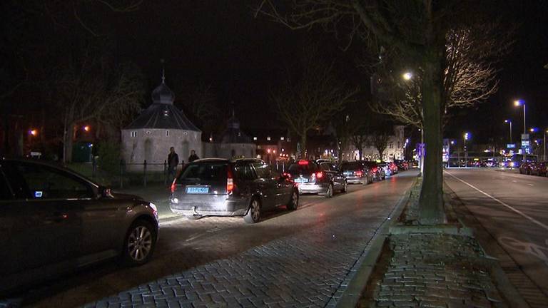 De taxistandplaats aan de Nieuwe Prinsenkade.