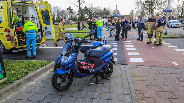 De geschepte scooter. (Foto: Harrie Grijseels / SQ Vision Mediaprodukties)