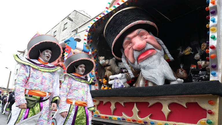 Joodse karikatuur tijdens carnaval in Aalst (Foto: Omroep Brabant)