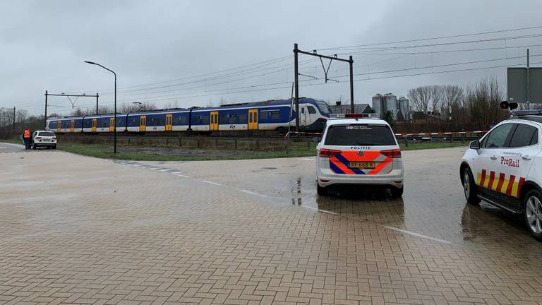 Opnieuw een verstoring in het treinverkeer. (foto: Bart Meesters)