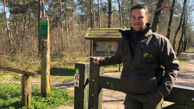 Boswachter Erik de Jonge gaat dit weekend extra controleren (foto: Erik Peeters).