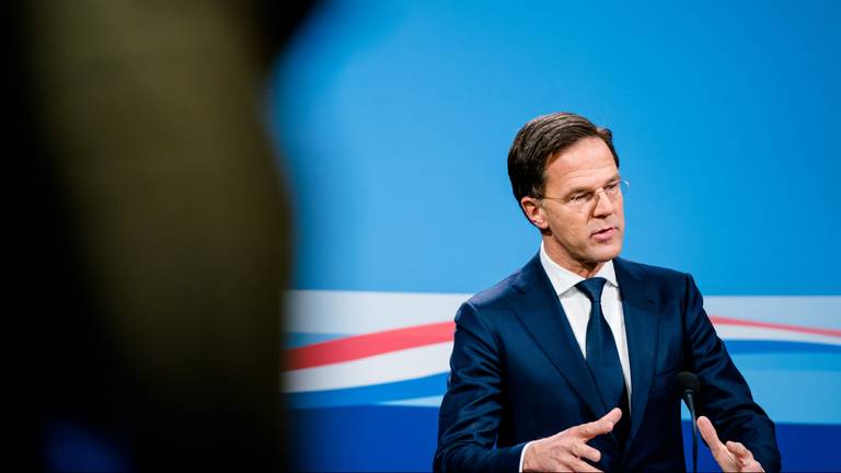 Minister-president Mark Rutte. (Foto ANP / Bart Maat)