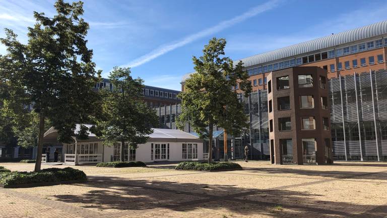 Het Paleis van Justitie in Den Bosch waar het hof uitspraak heeft gedaan (foto: Hans Janssen).