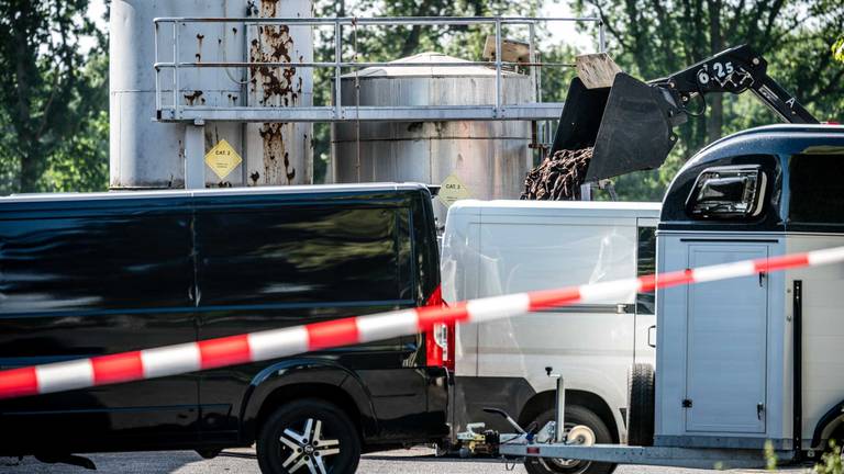 Een ruiming in Gemert-Bakel. (Foto: Rob Engelaar)