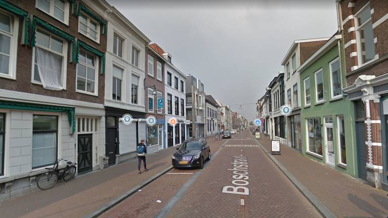 De Bosschstraat in het centrum van Breda, niet het appartement in kwestie. (Foto: Google Streetview)