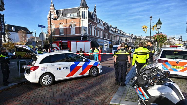 Het ongeluk gebeurde op de Ginnekenweg in Breda (Foto: SQ Vision/Tom van der Put). 