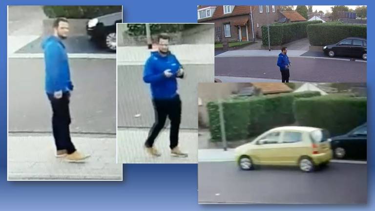 Celine is bij deze man ingestapt (foto: politie).