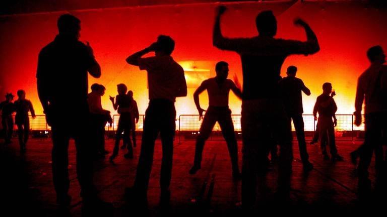 Dansende mensen (archieffoto: ANP)