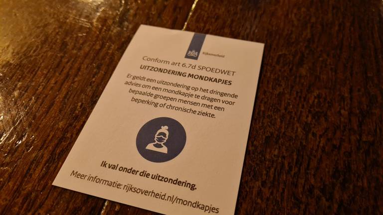 De medische verklaring (foto: Omroep Brabant)