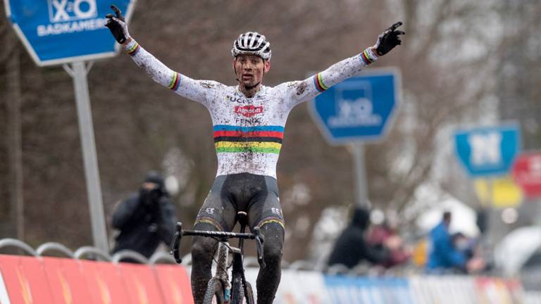 Mathieu van der Poel won afgelopen weekend de Flandrien Cross in Hamme (foto: OrangePictures).