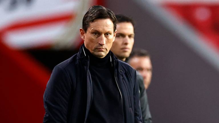 PSV-trainer Roger Schmidt (foto: ANP).