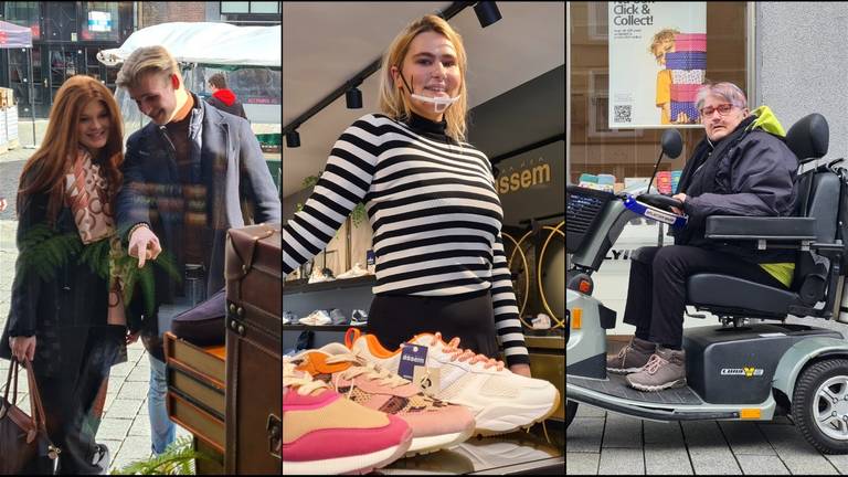 De eerste zaterdag dat de winkels weer open zijn, op afspraak (Foto's: Noël van Hooft)