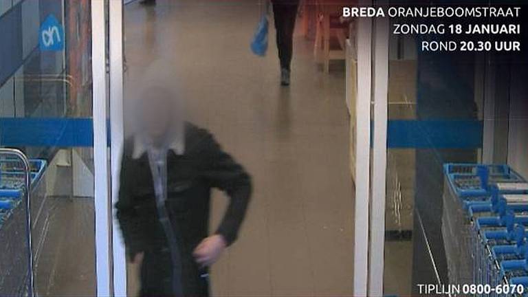 Beelden van de man werden vorig jaar al getoond in Bureau Brabant (foto: politie).