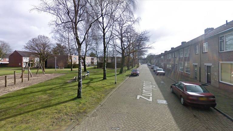 De overval gebeurde aan het Zuringhof in Tilburg (foto: Google Streetview).