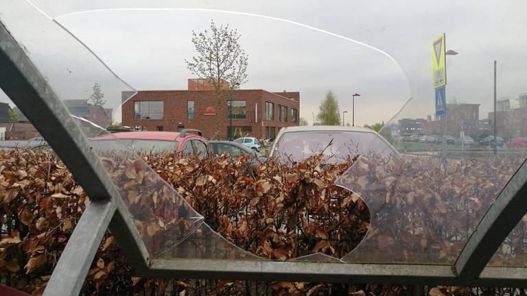 Een voorbeeld van de schade (foto: De Fonkeling).