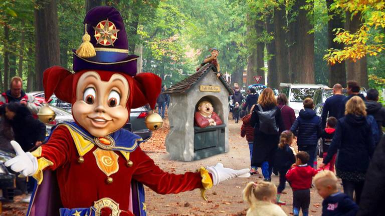 Medewerkers van de Efteling gaan boswachters helpen om alles in goede banen te leiden.