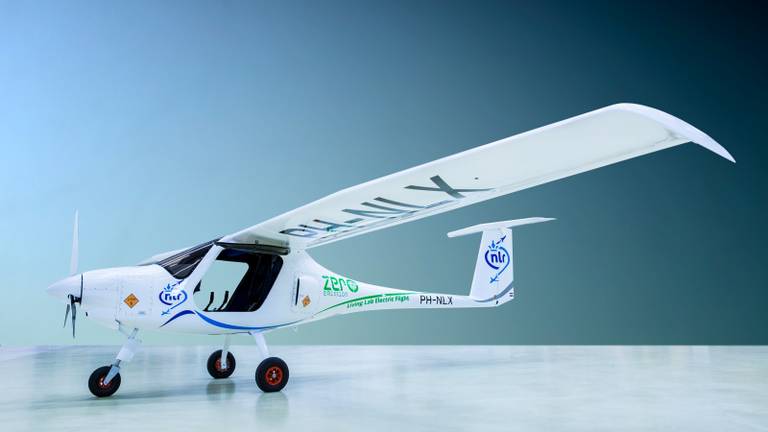 De Pipistrel Velis Electro, het eerste elektrische vliegtuig met een Nederlandse registratie (foto: NLR)