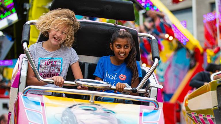 De kermis in Best in 2019 (foto: René van der Horst). 