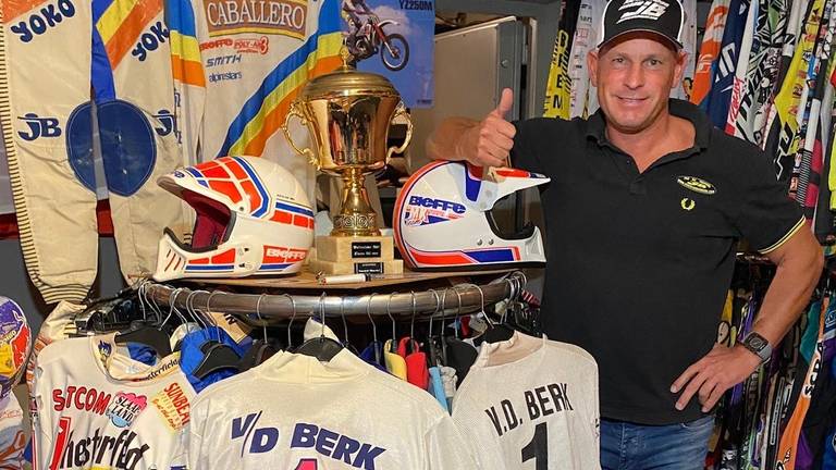 Oud-motorcrosser John van den Berk.