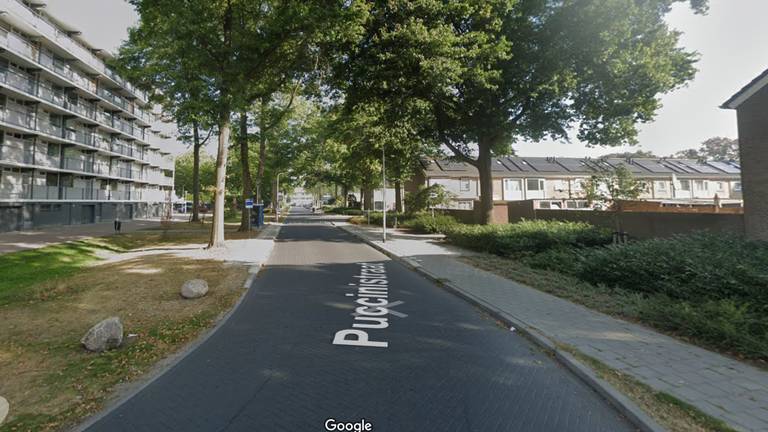 De brandstichtingen gebeurden in de Puccinistraat (foto: Google Maps).