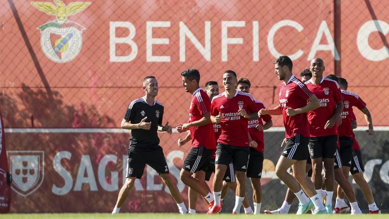 PSV-tegenstander Benfica (foto: ANP). 