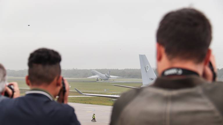Nog één keer is de KDC-10 boven Brabant te zien