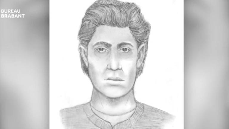 Een compositieschets van de overvaller (beeld: Bureau Brabant)