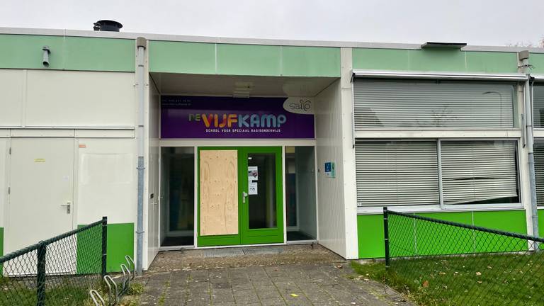 Basisschool De Vijfkamp na de brand