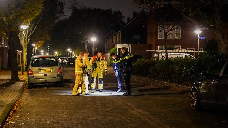 Onderzoek vanwege de meldingen over een gaslucht in Eindhoven (foto: Sem van Rijssel/SQ Vision).