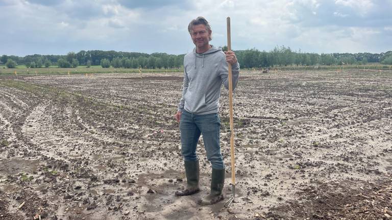 Levensgroot schilderij Van Gogh weggespoeld door slecht weer