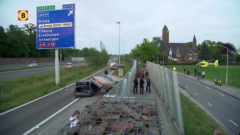 Bizar ongeluk na caféruzie in Sint Willebrord