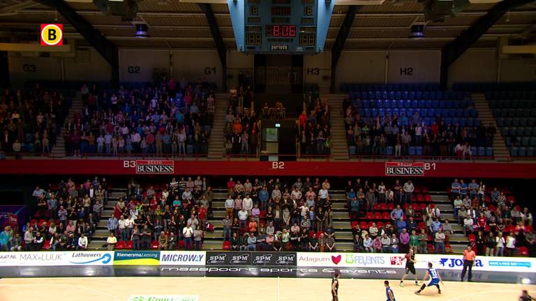 SPM Shoeters uit Den Bosch wint van Aris Leeuwarden