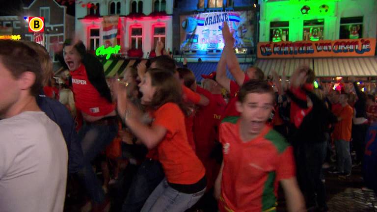 Duizenden Brabanders vieren feest na overwinning Oranje tegen Costa Rica