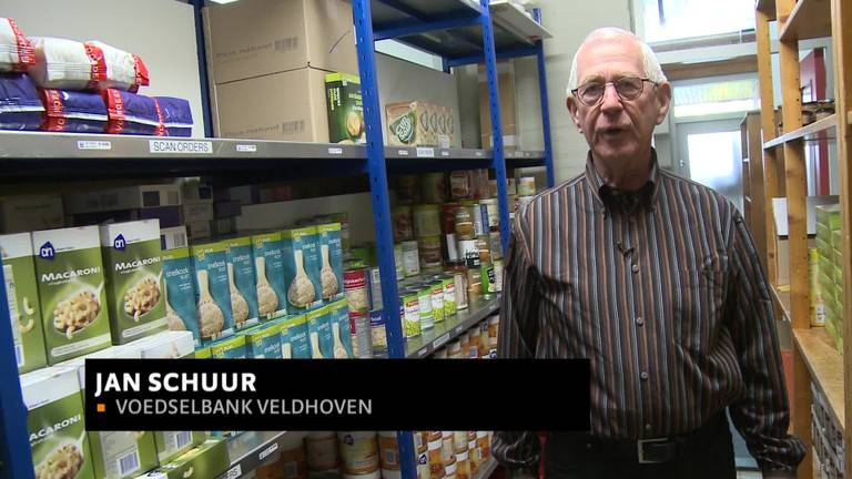 Voorzitter voedselbank Veldhoven stopt op 80-jarige leeftijd, maar gaat toch door!
