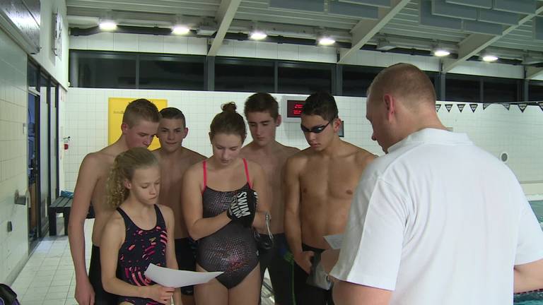 Zwemtrainer Christiaan Sloof traint nu de amateurs van Arethusa Oss en geen Kromo