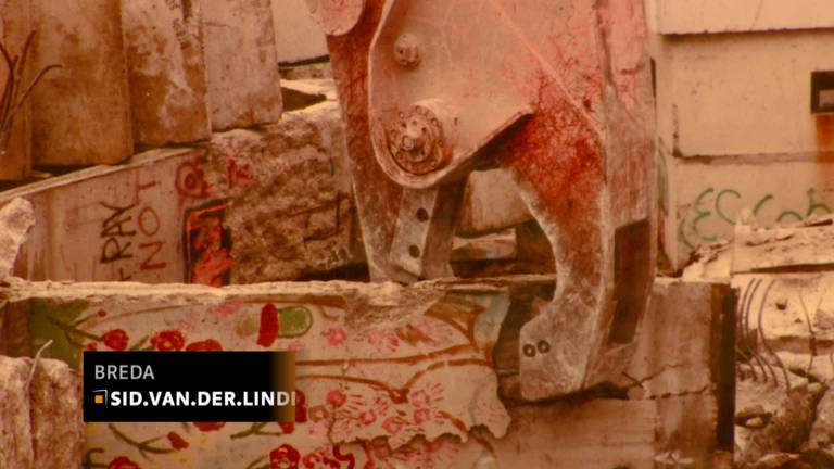 Bredaas bedrijf hielp mee met slopen Berlijnse Muur