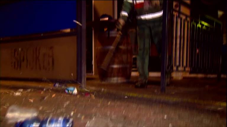 Carnaval the day after: het opruimen is begonnen