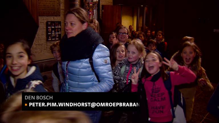 Zeshonderd Brabantse kinderen luisterden maandag naar een speciale Kindermattheus