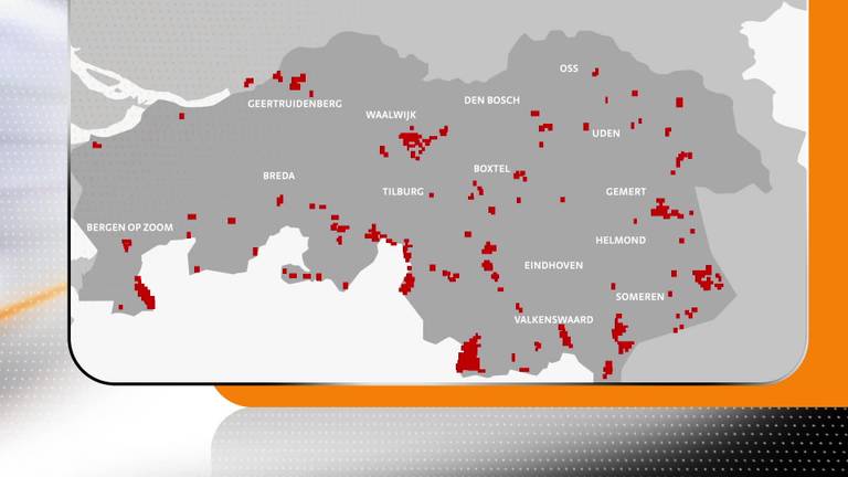 Nog veel plekken in Brabant hebben geen mobiel bereik