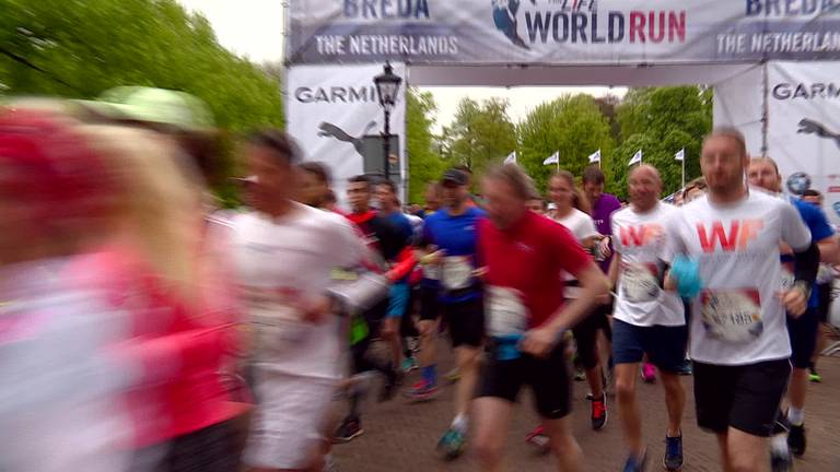 Wings for Life World Run Breda: duizenden renners van start voor goed doel