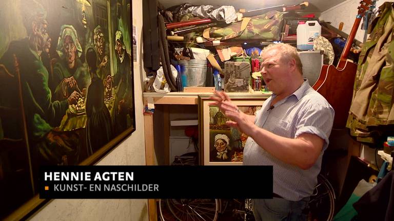 'Meestervervalser' Henny Agten draait zijn hand niet om voor een Van Gogh.
