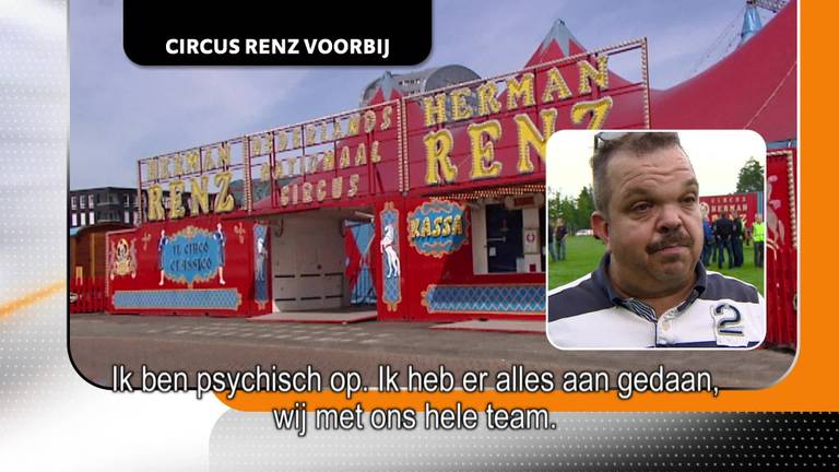 Circus Herman Renz is niet meer te redden, zegt directeur