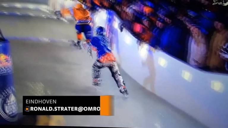 Halfblinde schaatser Danny Hansen wil wereldkampioen worden bij Crashed Ice: 'Zou stunt zijn'
