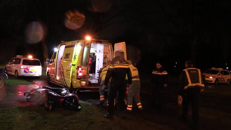 Een scooterrijder In Eindhoven zwaar gewond geraakt.