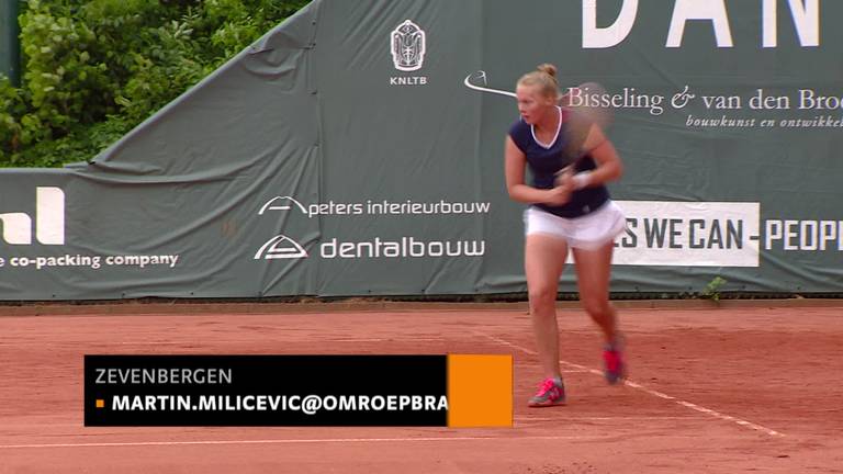 Tennisvereniging De Lobbelaer uit Zevenbergen trots op 'hun' Bertens: 'Geweldig wat daar gebeurt'