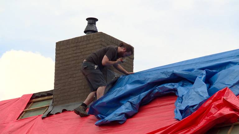 Bewoners Vestia-huizen en Luyksgestel nog niet geholpen na noodweer