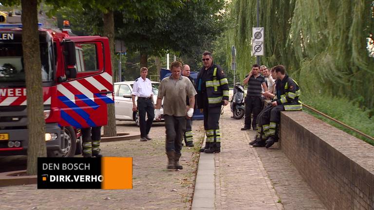 Bart van Osch wilde de brand blussen en hield er derdegraads brandwonden aan over