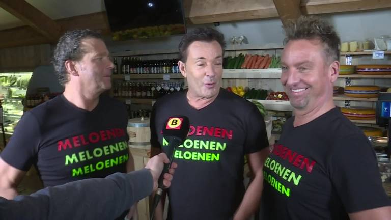 Gebroeders Ko nemen carnavalsclip op met Gerard Joling