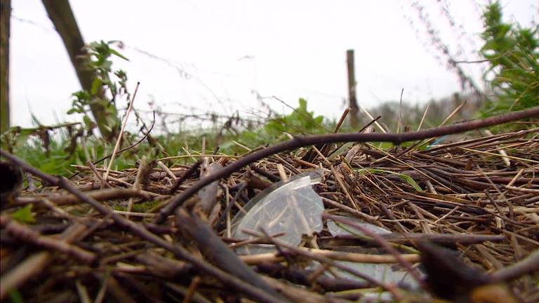 De eerste vrijwilligers kregen vandaag in Sint-Agatha uitleg over hoe ze het afval langs de Maas in kaart moeten brengen