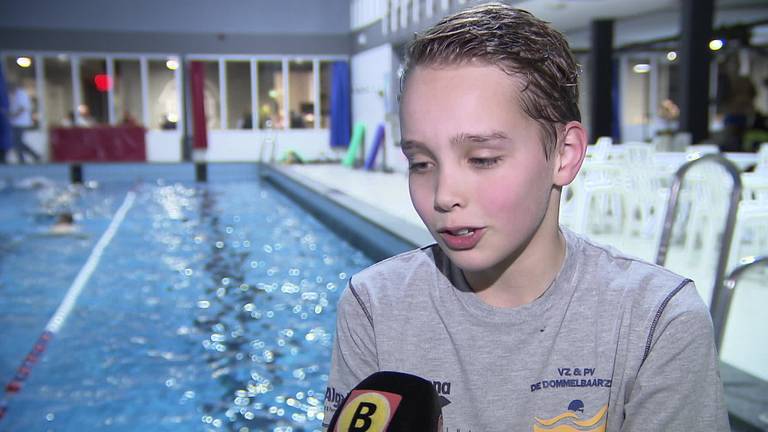 Goud voor Nout: tienjarige Nederlands kampioen zwemt in de prijzen